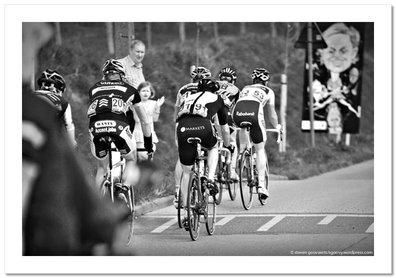Ronde van Vlaanderen 2011, Kapellestraat, Sebastian Langeveld, Juan-Antonio Flecha, Staf Scheirlinckx