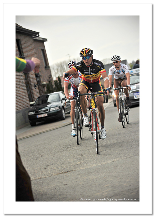 Ronde van Vlaanderen 2011, Kapellestraat, Stijn Devolder